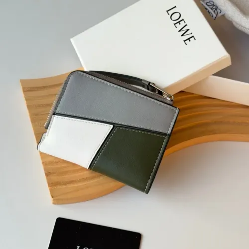 Replica LOEWE Wallet For Unisex #1412284 $56.00 USD for Wholesale