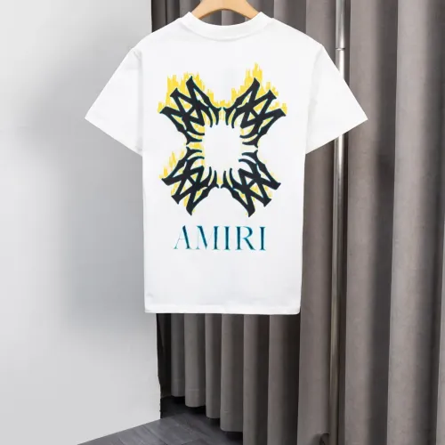 Amiri T-Shirts Short Sleeved For Men #1412319 $36.00 USD, Wholesale Replica Amiri T-Shirts