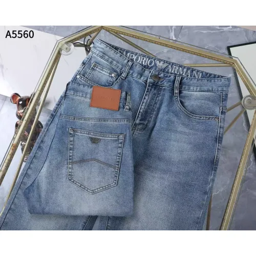 Replica Armani Jeans For Men #1412445 $45.00 USD for Wholesale