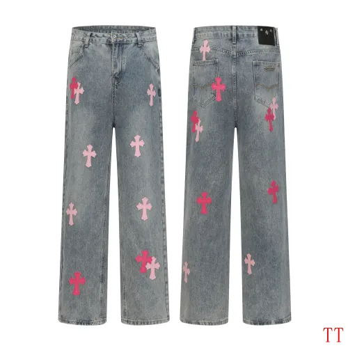 Chrome Hearts Jeans For Men #1412467 $60.00 USD, Wholesale Replica Chrome Hearts Jeans