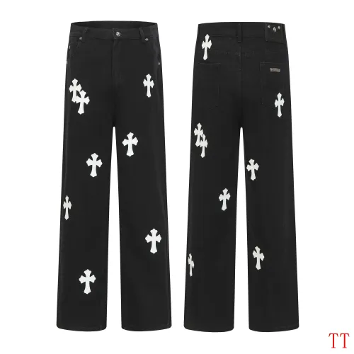 Chrome Hearts Jeans For Men #1412473 $60.00 USD, Wholesale Replica Chrome Hearts Jeans