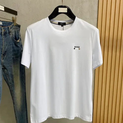 Boss T-Shirts Short Sleeved For Men #1412480 $76.00 USD, Wholesale Replica Boss T-Shirts