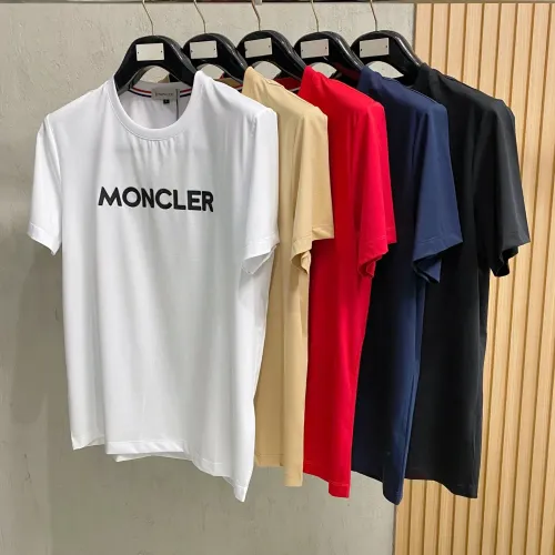 Replica Moncler T-Shirts Short Sleeved For Men #1412505 $76.00 USD for Wholesale