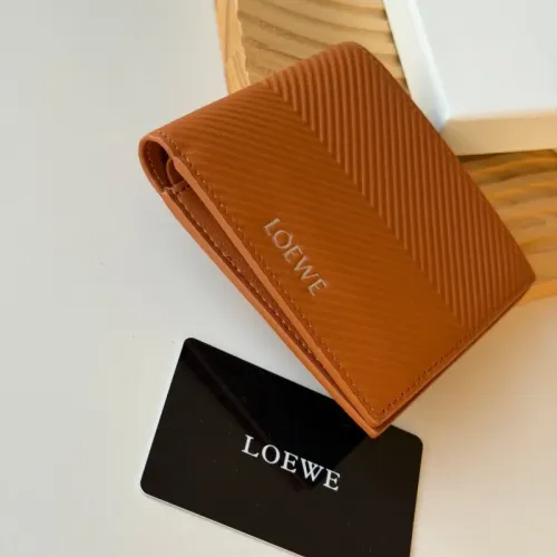 Replica LOEWE Wallet For Unisex #1412548 $56.00 USD for Wholesale