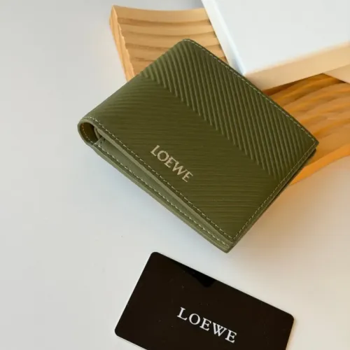 Replica LOEWE Wallet For Unisex #1412549 $56.00 USD for Wholesale