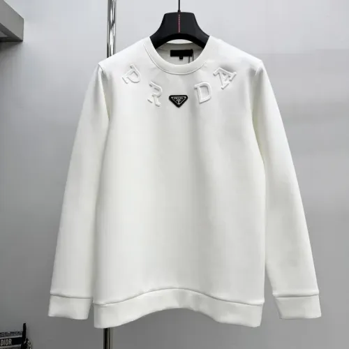 Prada Hoodies Long Sleeved For Men #1412581 $82.00 USD, Wholesale Replica Prada Hoodies