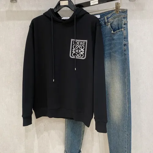 LOEWE Hoodies Long Sleeved For Men #1412643 $82.00 USD, Wholesale Replica LOEWE Hoodies