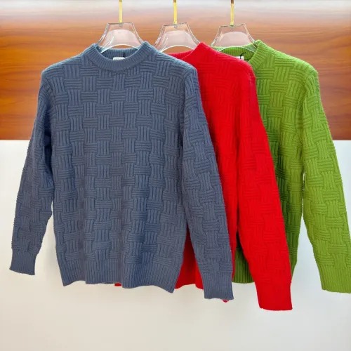Replica Bottega Veneta BV Sweaters Long Sleeved For Men #1412683 $80.00 USD for Wholesale