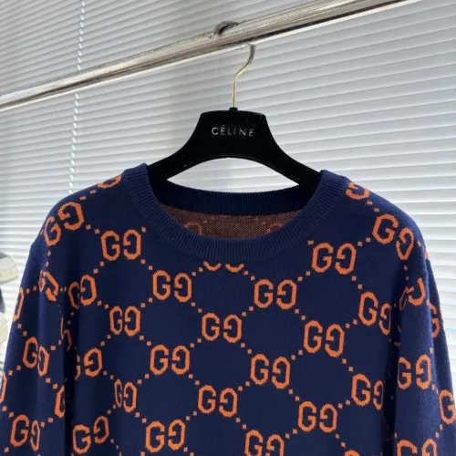 Replica Gucci Sweaters Long Sleeved For Men #1412685 $80.00 USD for Wholesale