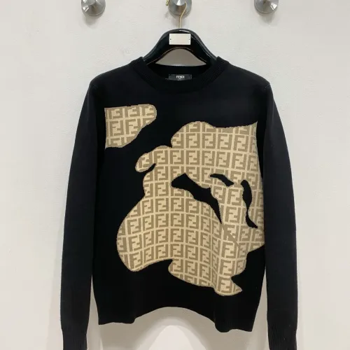 Fendi Sweaters Long Sleeved For Men #1412712 $85.00 USD, Wholesale Replica Fendi Sweaters