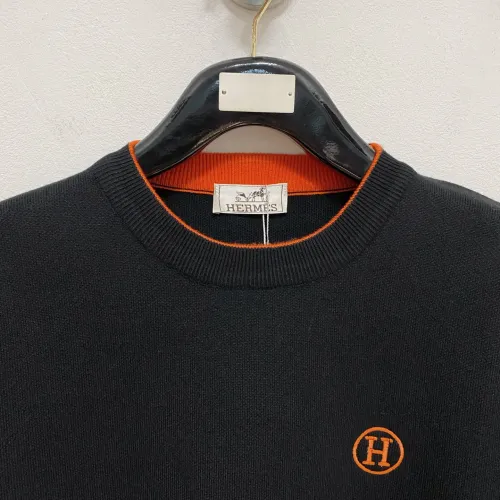Replica Hermes Sweaters Long Sleeved For Men #1412715 $85.00 USD for Wholesale