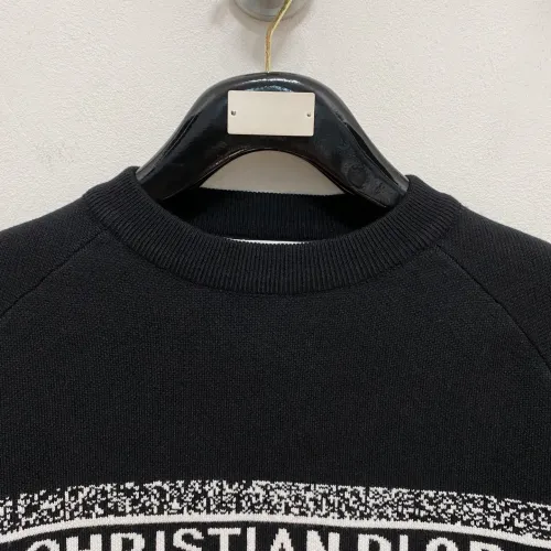 Replica Christian Dior Sweaters Long Sleeved For Men #1412725 $85.00 USD for Wholesale