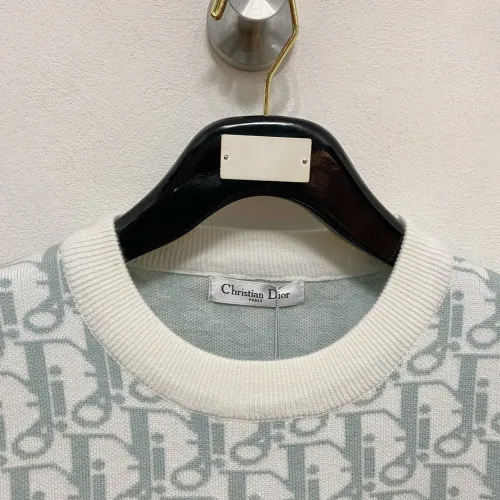 Replica Christian Dior Sweaters Long Sleeved For Men #1412726 $85.00 USD for Wholesale