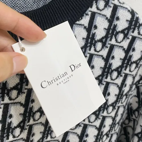 Replica Christian Dior Sweaters Long Sleeved For Men #1412727 $85.00 USD for Wholesale