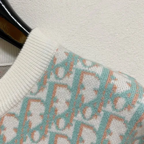 Replica Christian Dior Sweaters Long Sleeved For Men #1412728 $85.00 USD for Wholesale