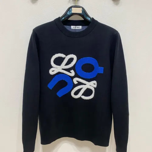 LOEWE Sweaters Long Sleeved For Men #1412749 $85.00 USD, Wholesale Replica LOEWE Sweaters