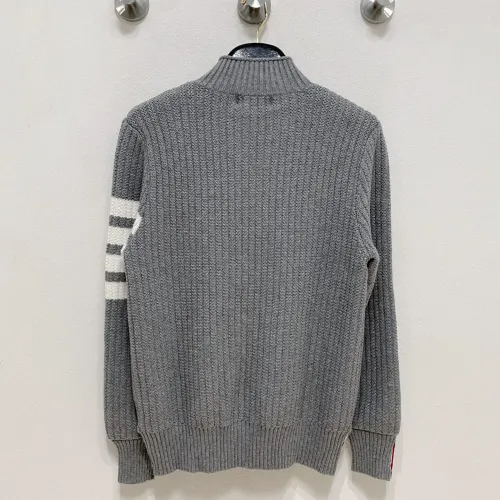 Replica Thom Browne TB Sweaters Long Sleeved For Men #1412765 $92.00 USD for Wholesale
