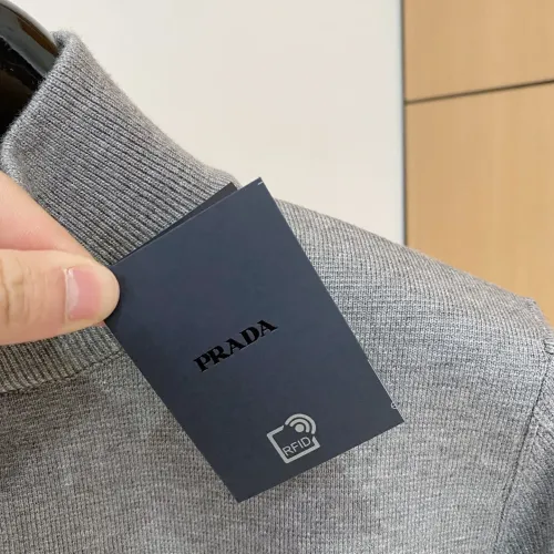 Replica Prada Sweaters Long Sleeved For Men #1412769 $92.00 USD for Wholesale