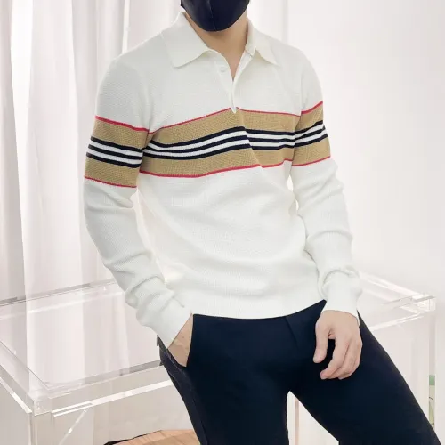 Replica Burberry Fashion Sweaters Long Sleeved For Men #1412825 $72.00 USD for Wholesale