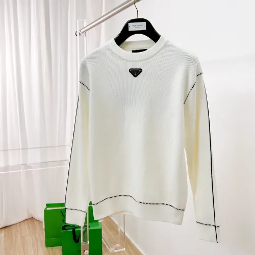 Prada Sweaters Long Sleeved For Men #1412831 $76.00 USD, Wholesale Replica Prada Sweaters