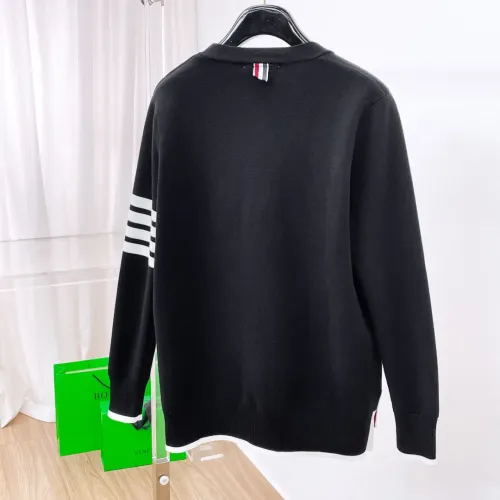 Replica Thom Browne TB Sweaters Long Sleeved For Men #1412846 $98.00 USD for Wholesale