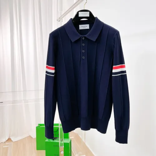 Thom Browne TB Sweaters Long Sleeved For Men #1412851 $85.00 USD, Wholesale Replica Thom Browne TB Sweaters