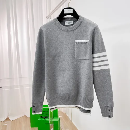 Thom Browne TB Sweaters Long Sleeved For Men #1412855 $85.00 USD, Wholesale Replica Thom Browne TB Sweaters