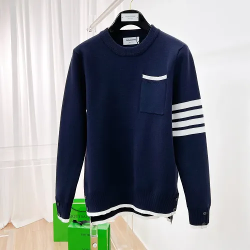 Thom Browne TB Sweaters Long Sleeved For Men #1412856 $85.00 USD, Wholesale Replica Thom Browne TB Sweaters