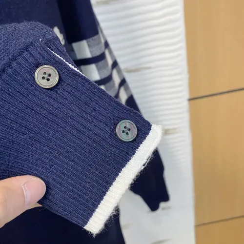 Replica Thom Browne TB Sweaters Long Sleeved For Men #1412861 $88.00 USD for Wholesale