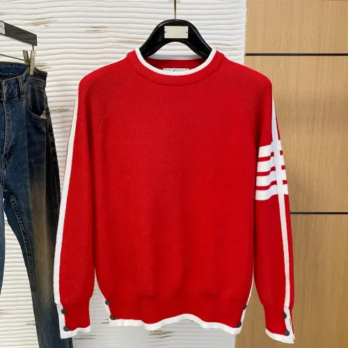 Thom Browne TB Sweaters Long Sleeved For Men #1412864 $88.00 USD, Wholesale Replica Thom Browne TB Sweaters