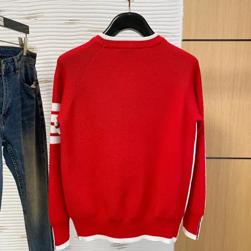 Replica Thom Browne TB Sweaters Long Sleeved For Men #1412864 $88.00 USD for Wholesale