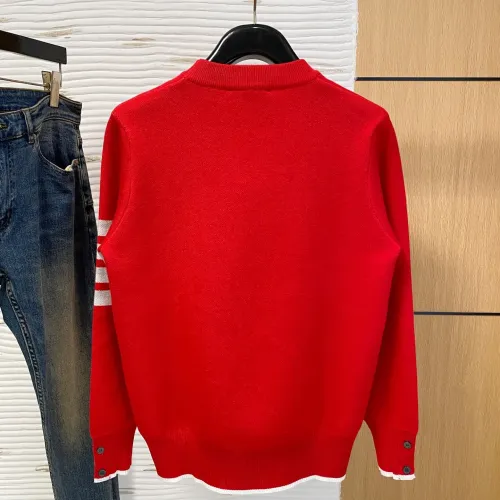 Replica Thom Browne TB Sweaters Long Sleeved For Men #1412873 $88.00 USD for Wholesale