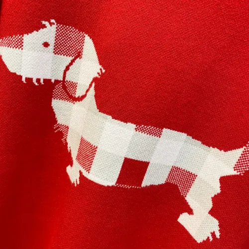 Replica Thom Browne TB Sweaters Long Sleeved For Men #1412873 $88.00 USD for Wholesale