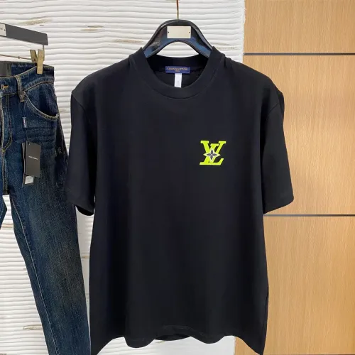 Louis Vuitton LV T-Shirts Short Sleeved For Unisex #1412885 $64.00 USD, Wholesale Replica Louis Vuitton LV T-Shirts