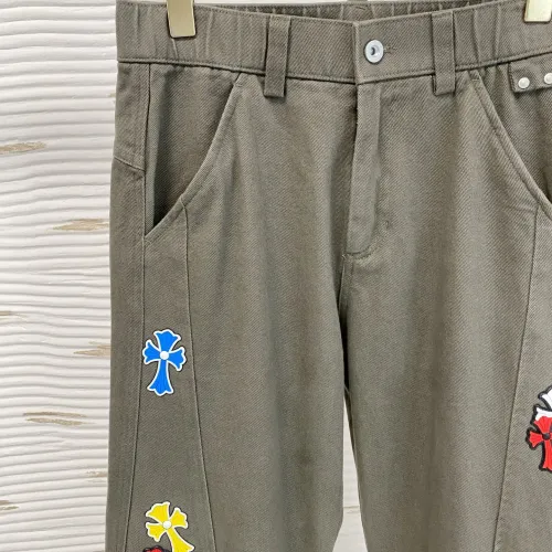 Replica Chrome Hearts Pants For Men #1412887 $98.00 USD for Wholesale