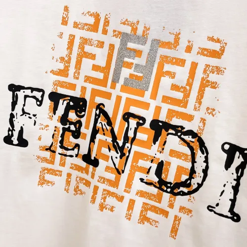 Replica Fendi T-Shirts Short Sleeved For Men #1412938 $60.00 USD for Wholesale
