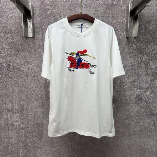 Burberry T-Shirts Short Sleeved For Unisex #1412978 $48.00 USD, Wholesale Replica Burberry T-Shirts