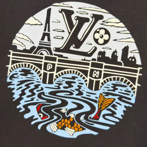 Replica Louis Vuitton LV Hoodies Long Sleeved For Men #1412987 $85.00 USD for Wholesale