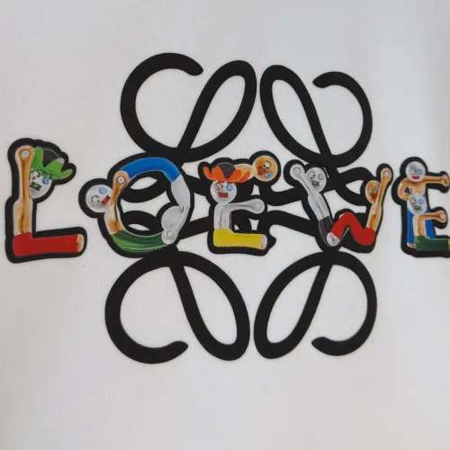 Replica LOEWE Hoodies Long Sleeved For Men #1412995 $85.00 USD for Wholesale