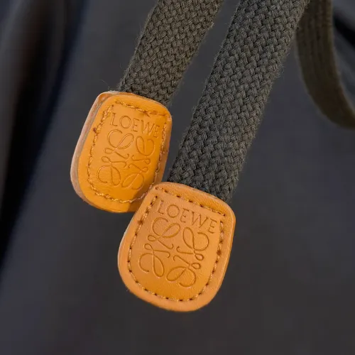 Replica LOEWE Hoodies Long Sleeved For Men #1412998 $85.00 USD for Wholesale