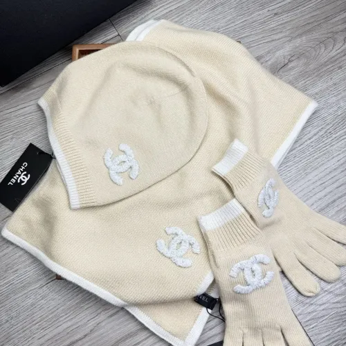 Chanel Hat and Scarf and Glove Set #1413092 $72.00 USD, Wholesale Replica Chanel Hat and Scarf and Glove Set