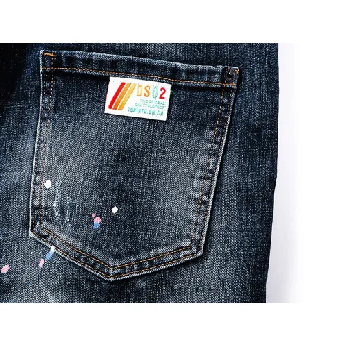 Replica Dsquared Jeans For Men #1413118 $56.00 USD for Wholesale