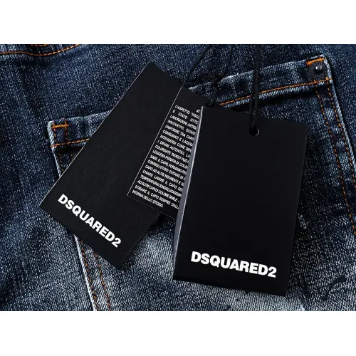 Replica Dsquared Jeans For Men #1413121 $56.00 USD for Wholesale