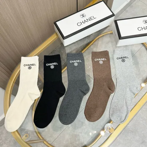 Chanel Socks #1413128 $34.00 USD, Wholesale Replica Chanel Socks