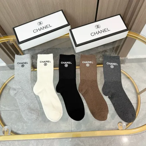 Replica Chanel Socks #1413128 $34.00 USD for Wholesale