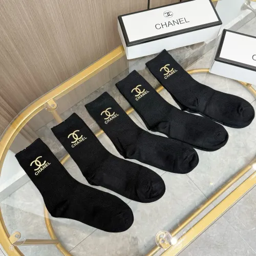 Replica Chanel Socks #1413129 $36.00 USD for Wholesale