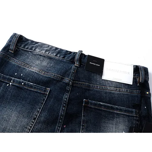 Replica Dsquared Jeans For Men #1413131 $56.00 USD for Wholesale