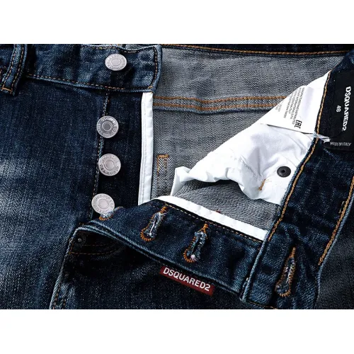 Replica Dsquared Jeans For Men #1413132 $56.00 USD for Wholesale