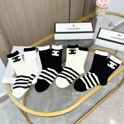 Chanel Socks #1413136 $32.00 USD, Wholesale Replica Chanel Socks