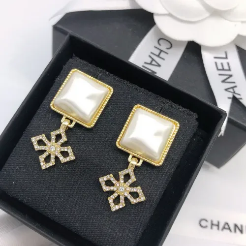 Replica Chanel Earrings For Women #1413166 $25.00 USD for Wholesale